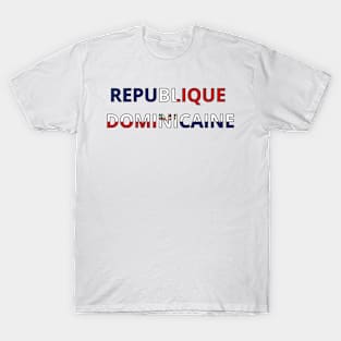 Drapeau République dominicaine T-Shirt